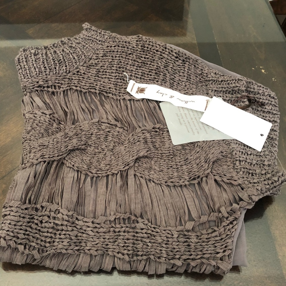 Willow & clay blouse sand